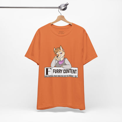 F is for Furry Tee