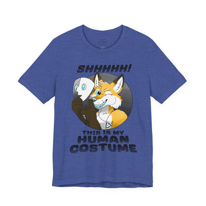 “This Is My Human Costume” Fox Tee – Keep Furry Weird