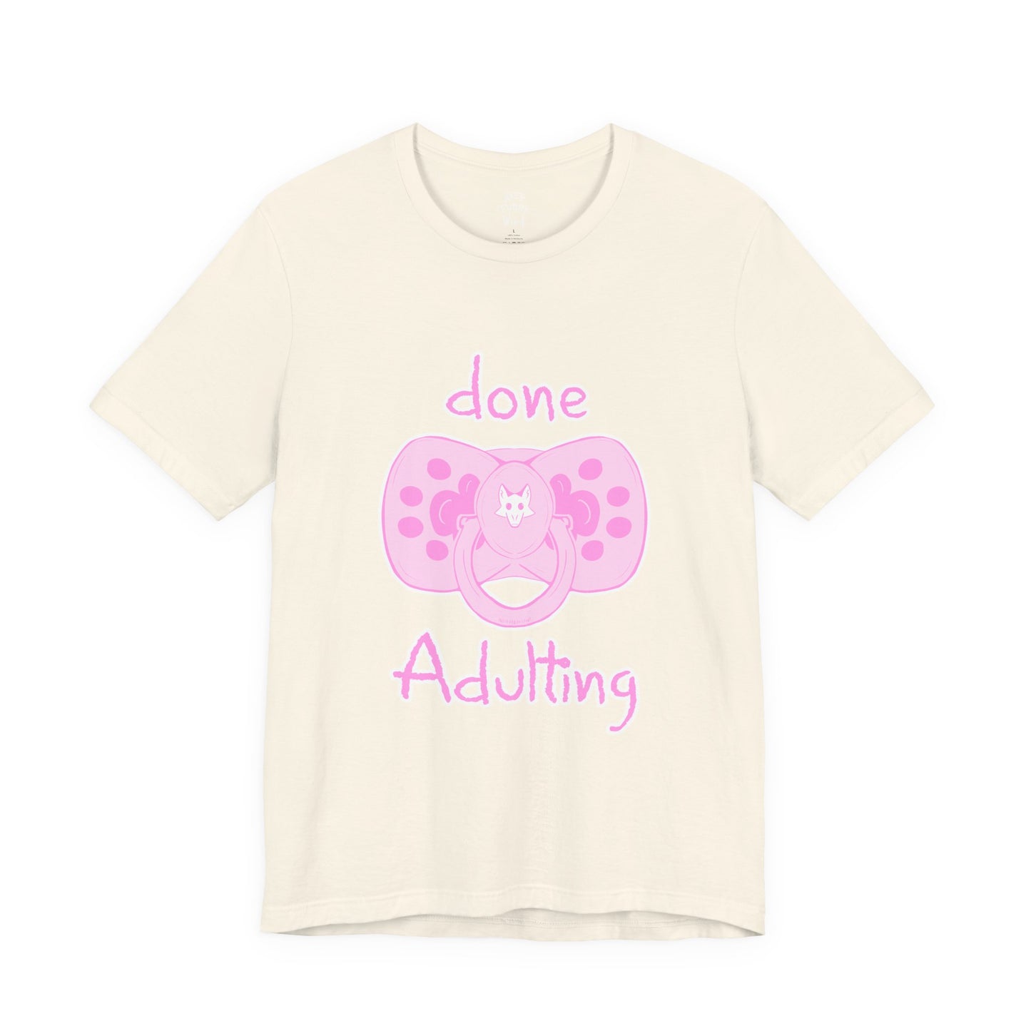 Done Adulting Tee (pink)