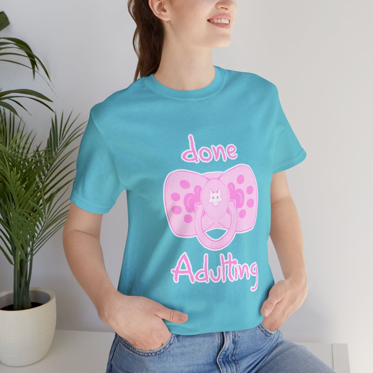 Done Adulting Tee (pink)