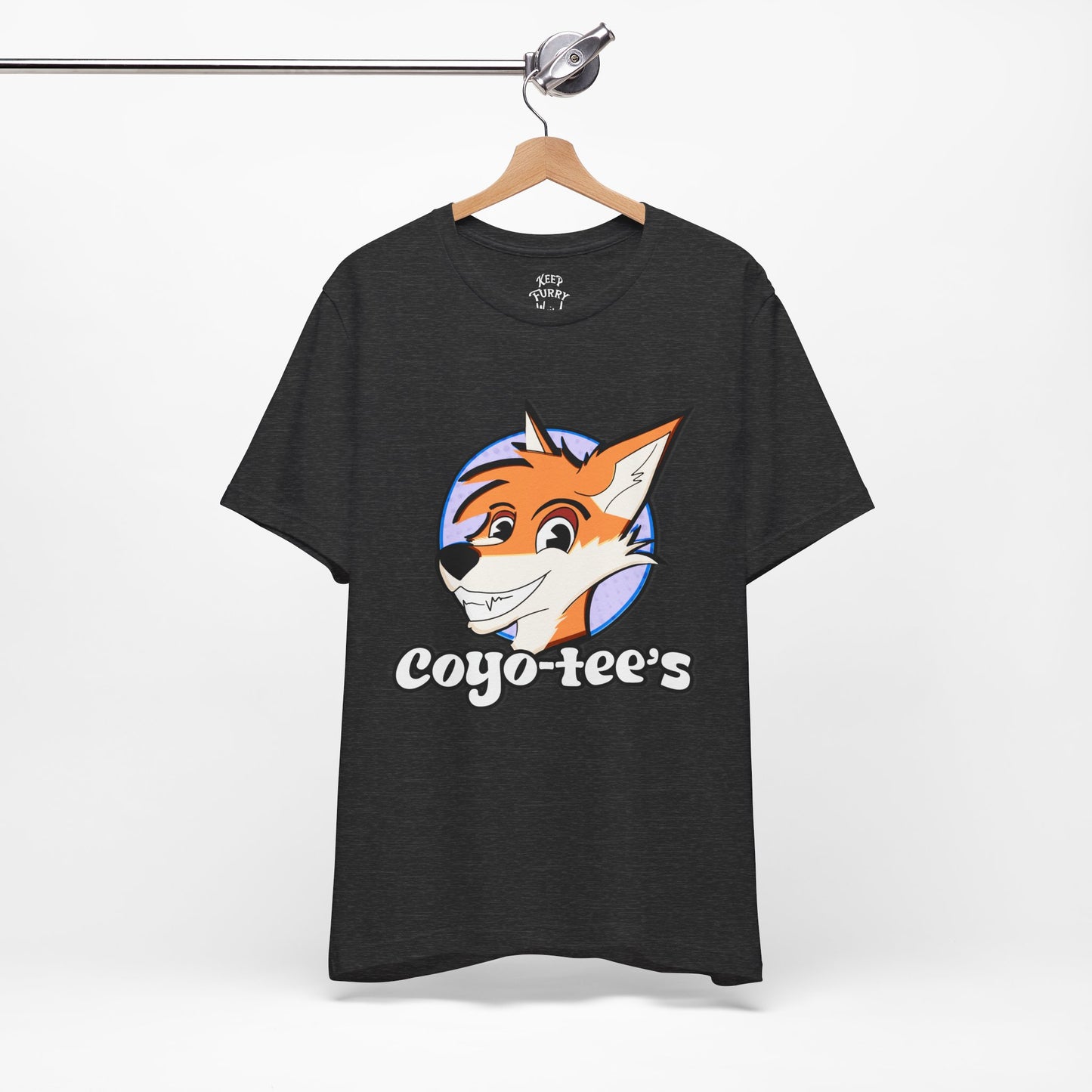 Furry T-Shirt - Coyo-tee’s Logo (Parody) | Keep Furry Weird