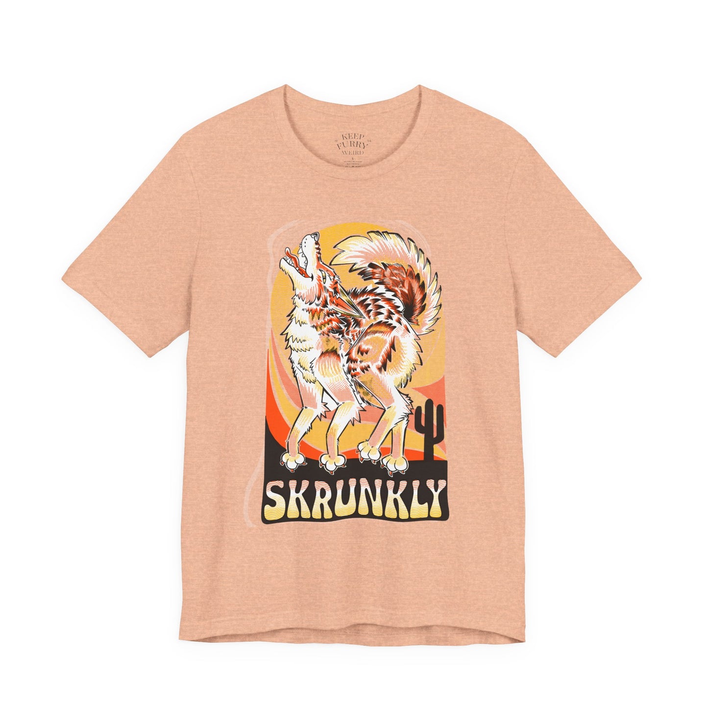 Furry T-Shirt - Skrunkly Desert Coyote | Keep Furry Weird