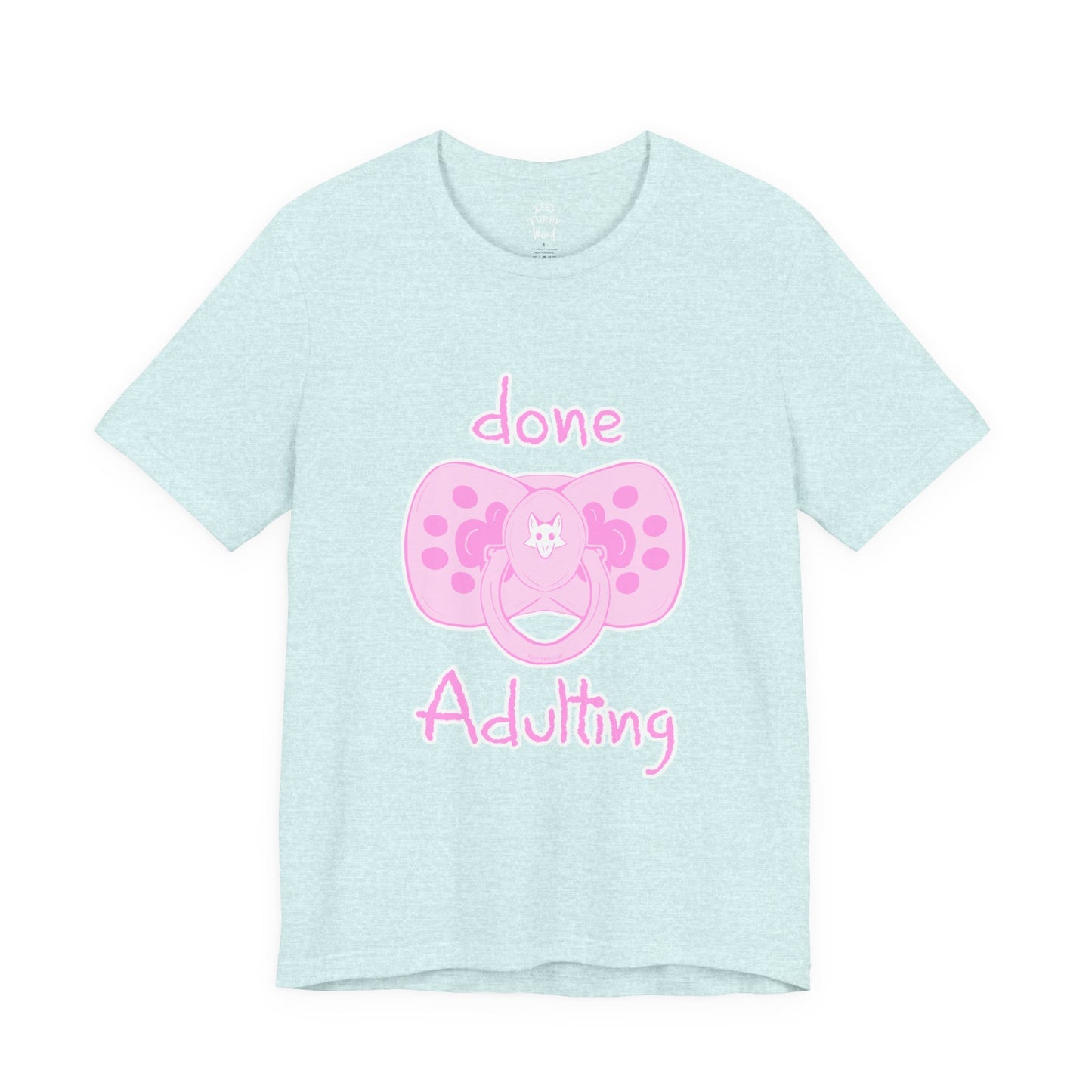 Done Adulting Tee (pink)