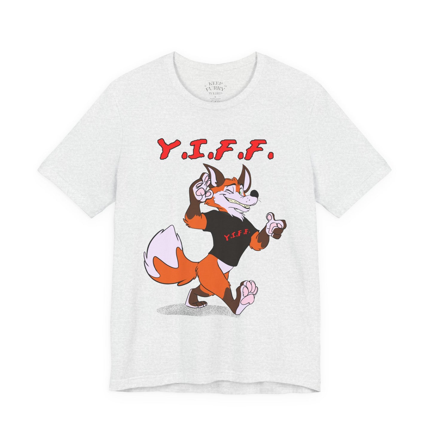 Y.I.F.F. Retro Fox Tee
