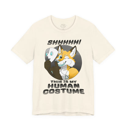 “This Is My Human Costume” Fox Tee – Keep Furry Weird