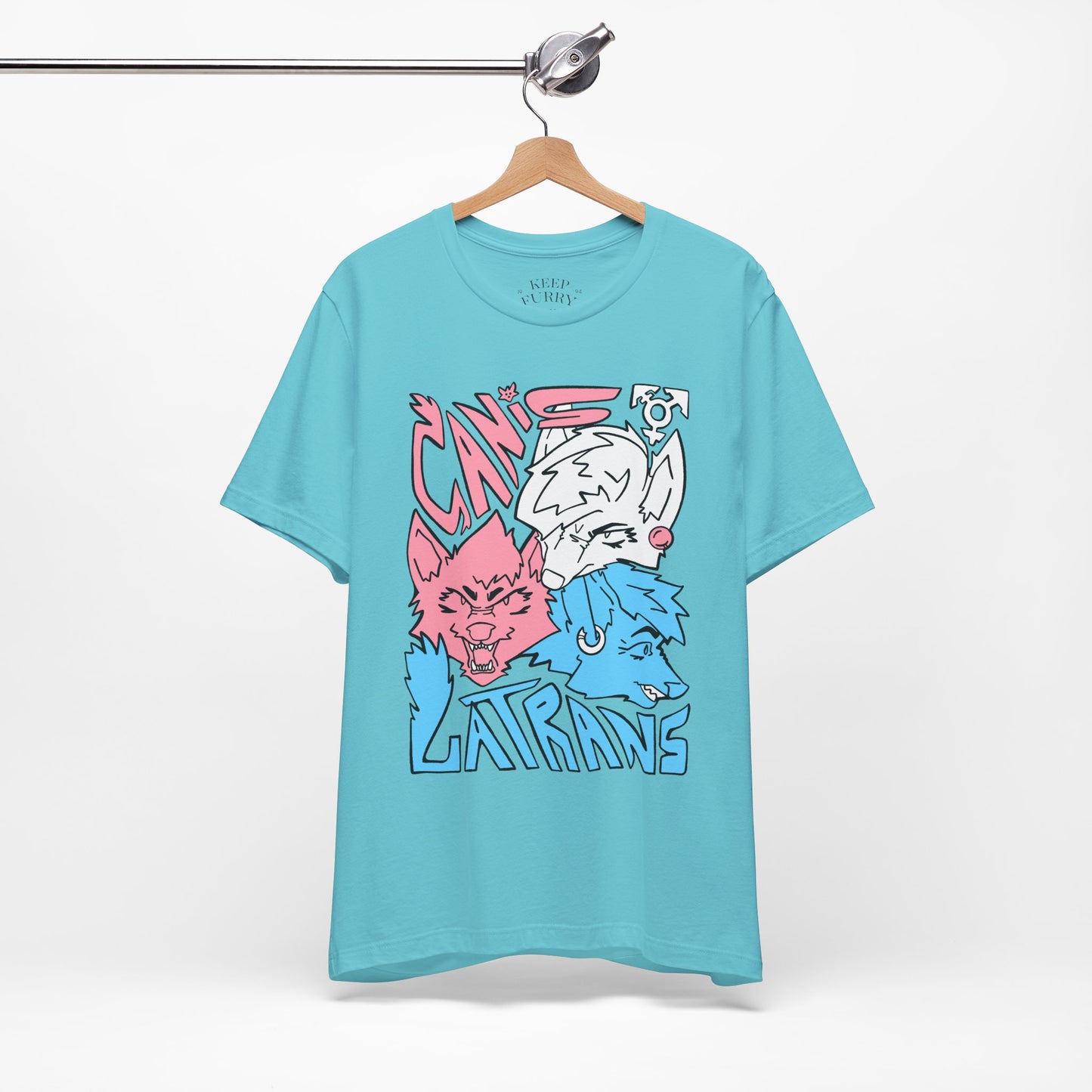 Canis Latrans Tee – Trans Pride