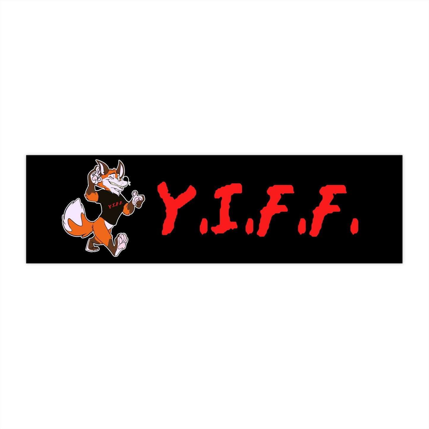 Y.I.F.F. Retro Inspired Bumper Sticker