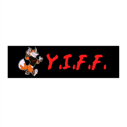 Y.I.F.F. Retro Inspired Bumper Sticker