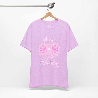 Done Adulting Tee (pink)