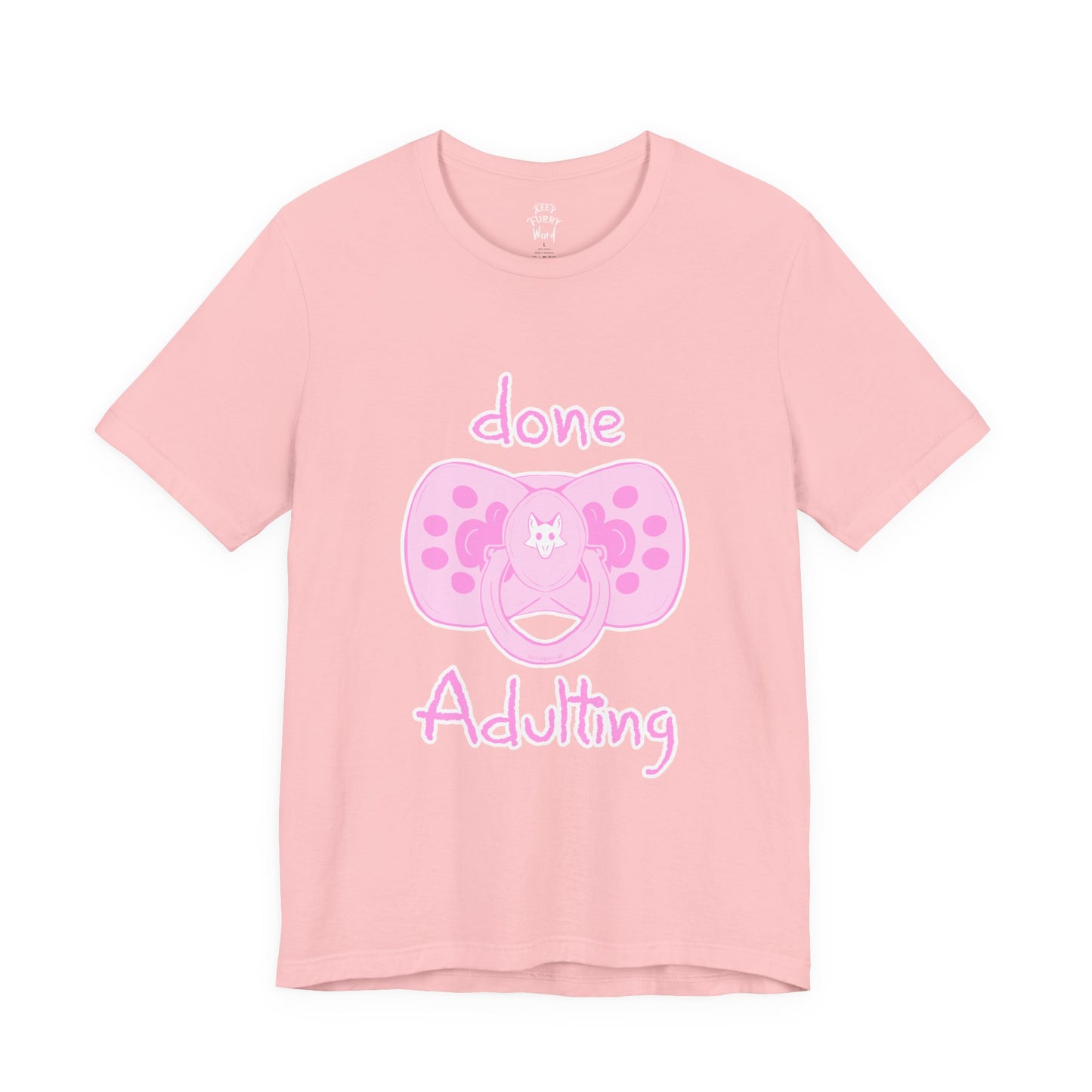 Done Adulting Tee (pink)