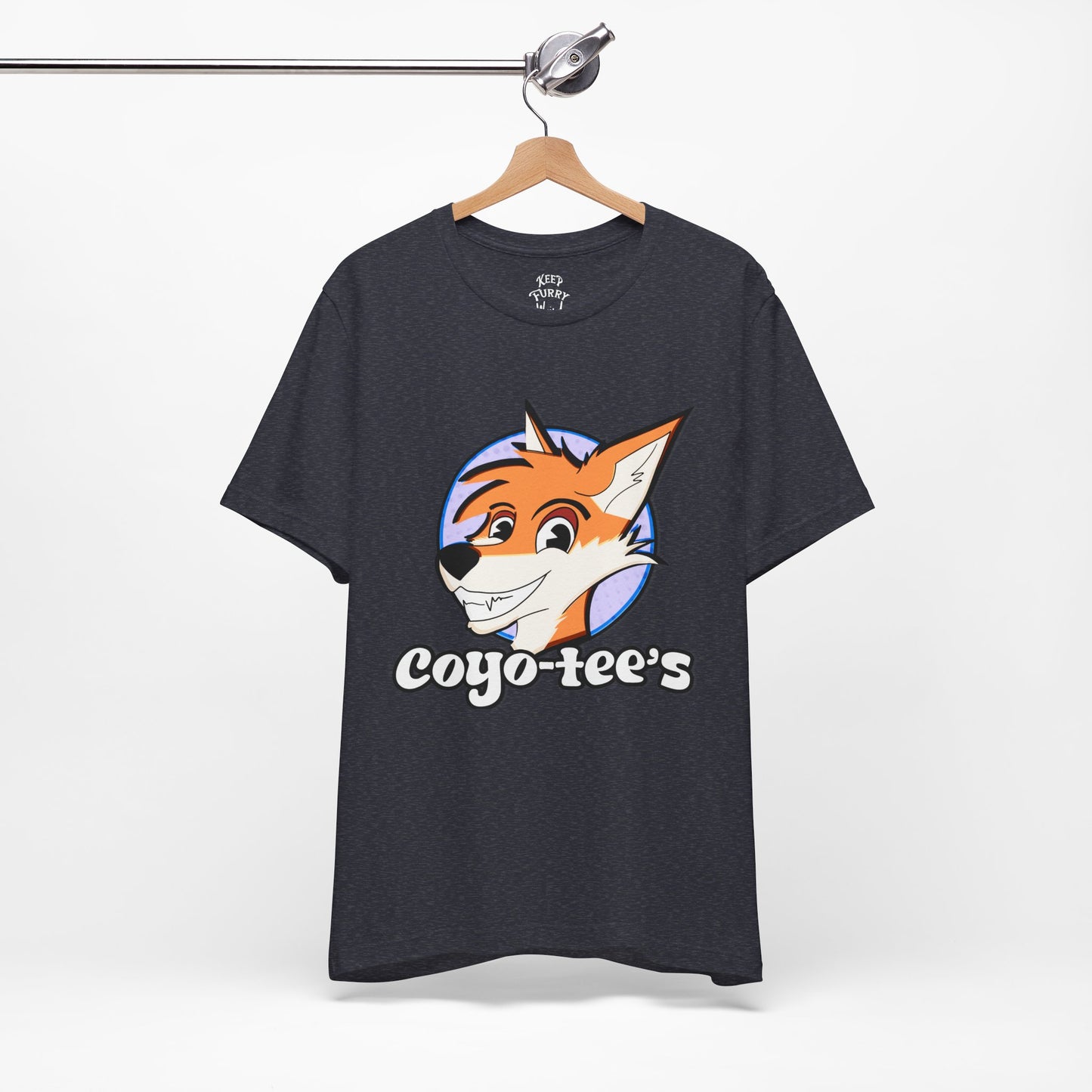 Furry T-Shirt - Coyo-tee’s Logo (Parody) | Keep Furry Weird