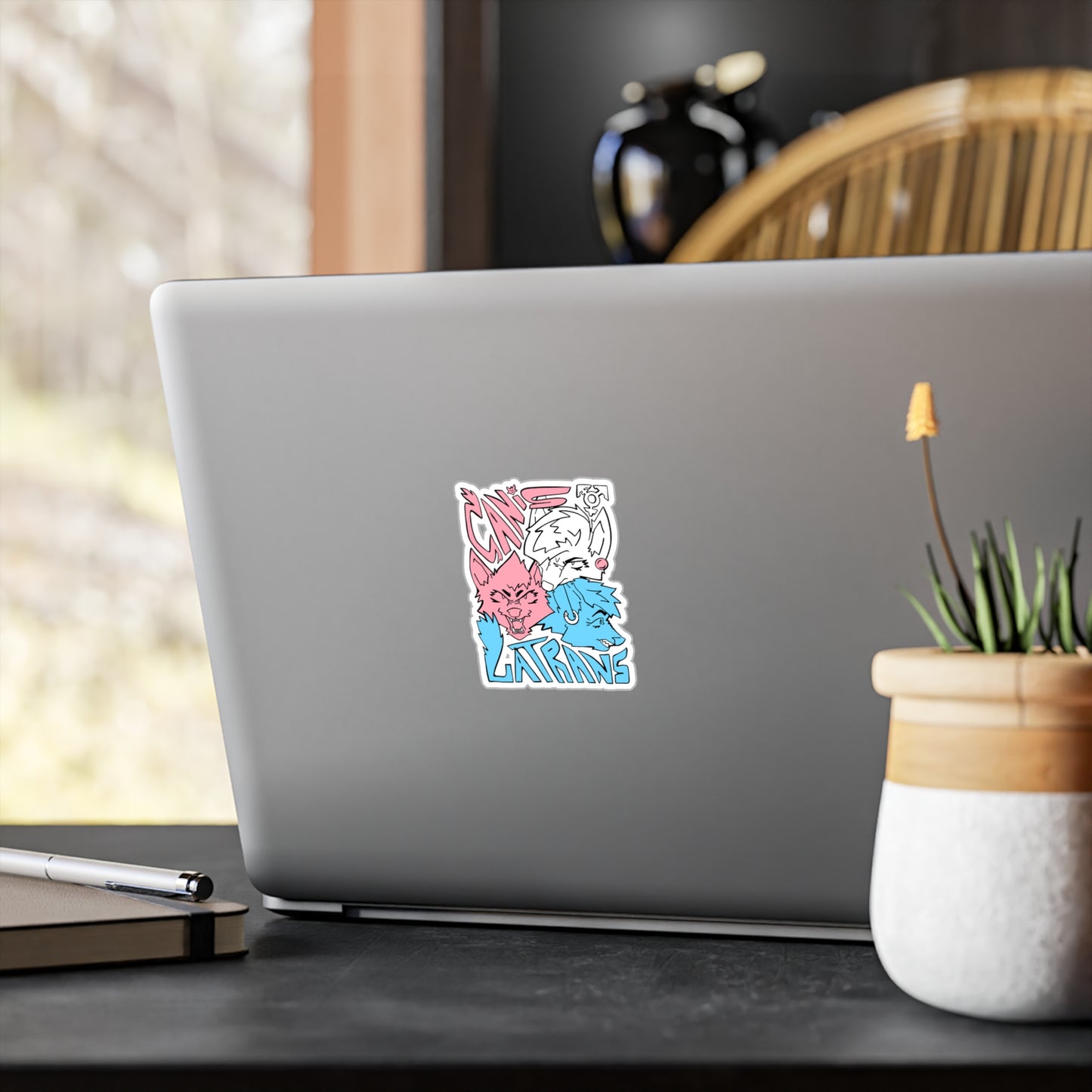 Canis LaTrans Sticker