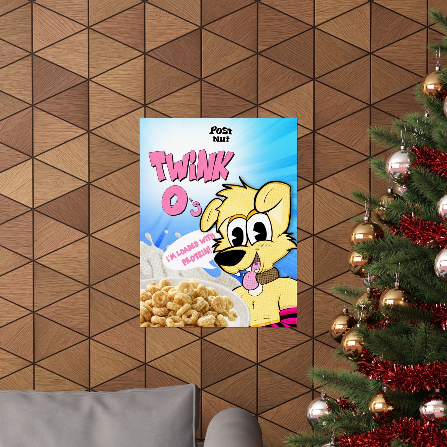 Furry Poster - Twink O's | Keep Furry Weird