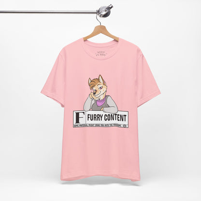 F is for Furry Tee