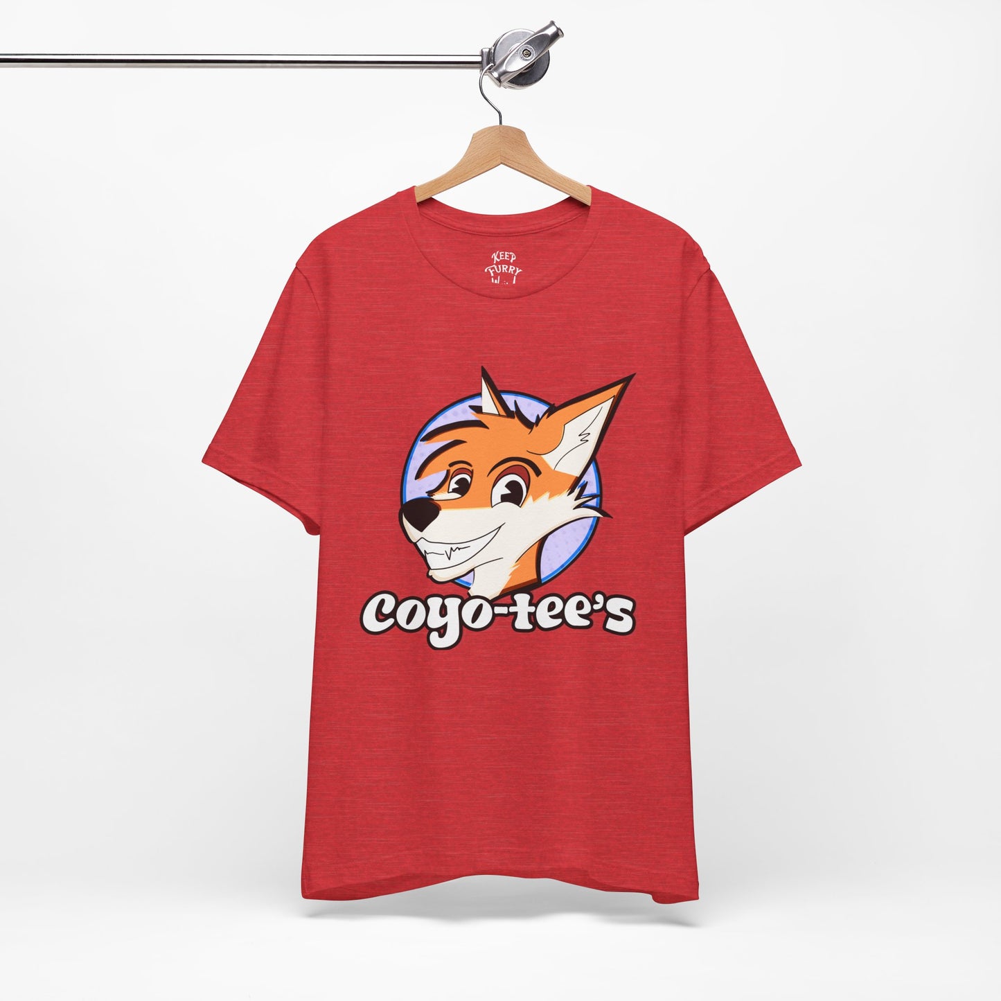Furry T-Shirt - Coyo-tee’s Logo (Parody) | Keep Furry Weird