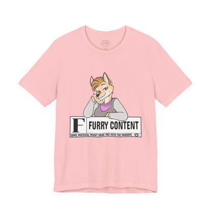 F is for Furry Tee