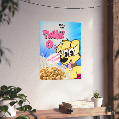 Furry Poster - Twink O's | Keep Furry Weird