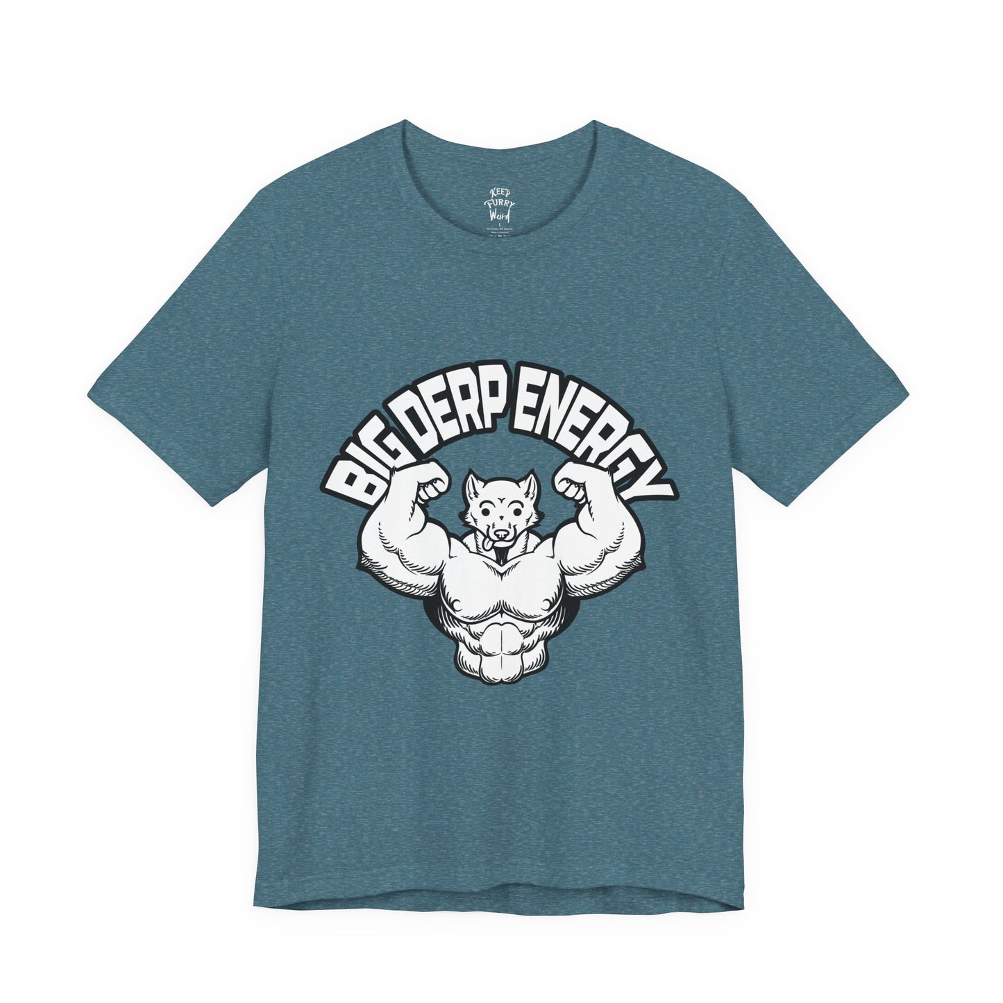 Furry T-Shirt - Big Derp Energy Tee (classic) | Keep Furry Weird