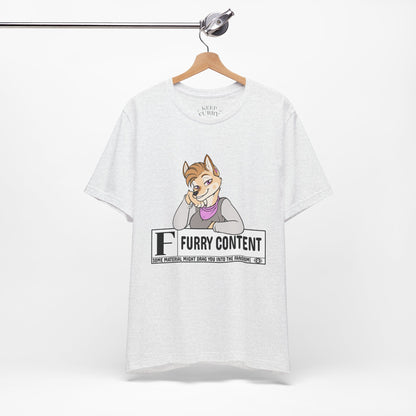 F is for Furry Tee