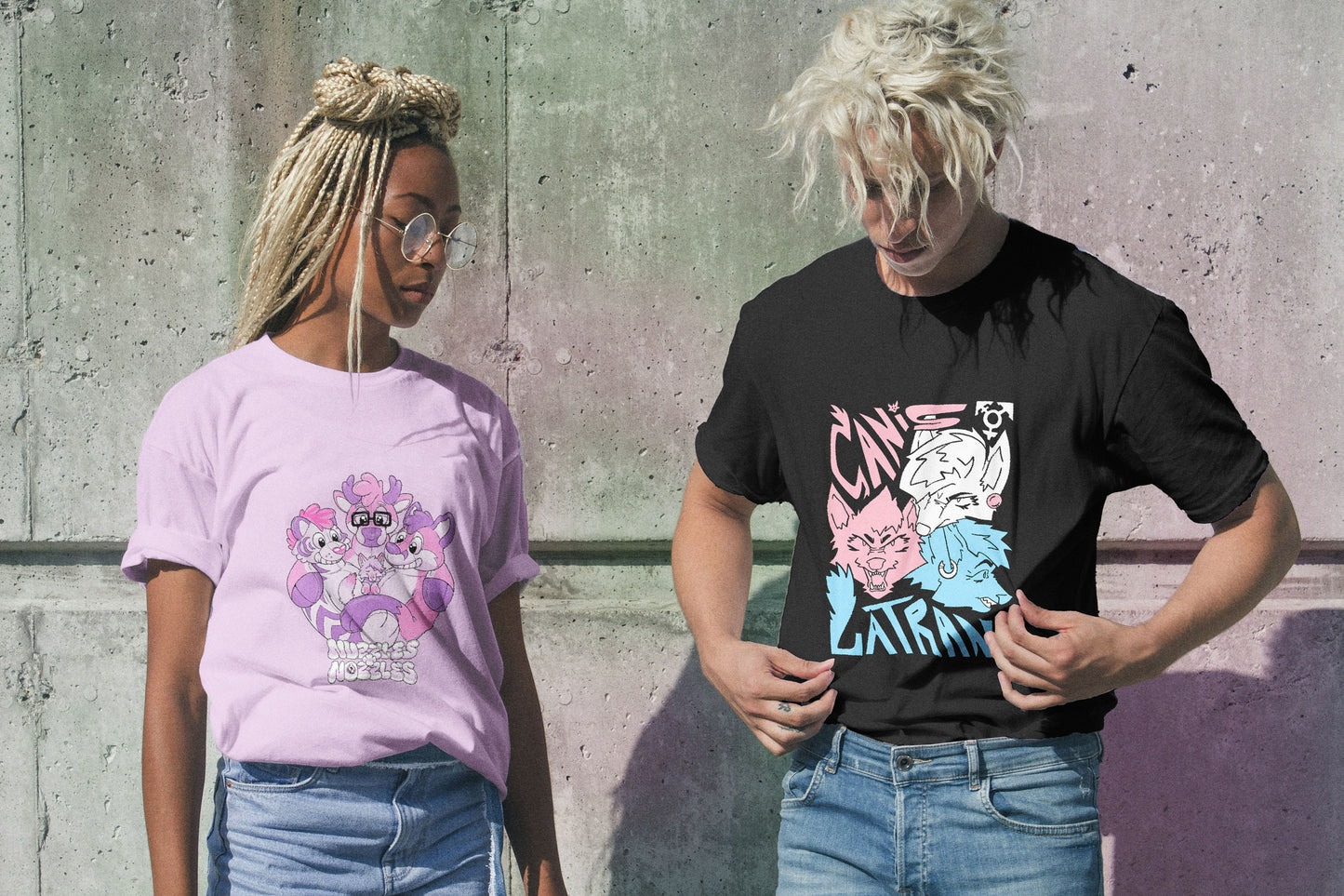 Canis Latrans Tee – Trans Pride