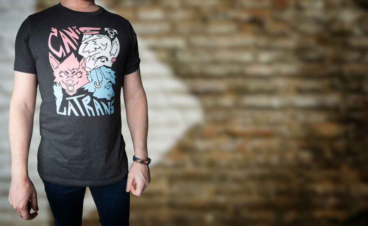 Canis Latrans Tee – Trans Pride