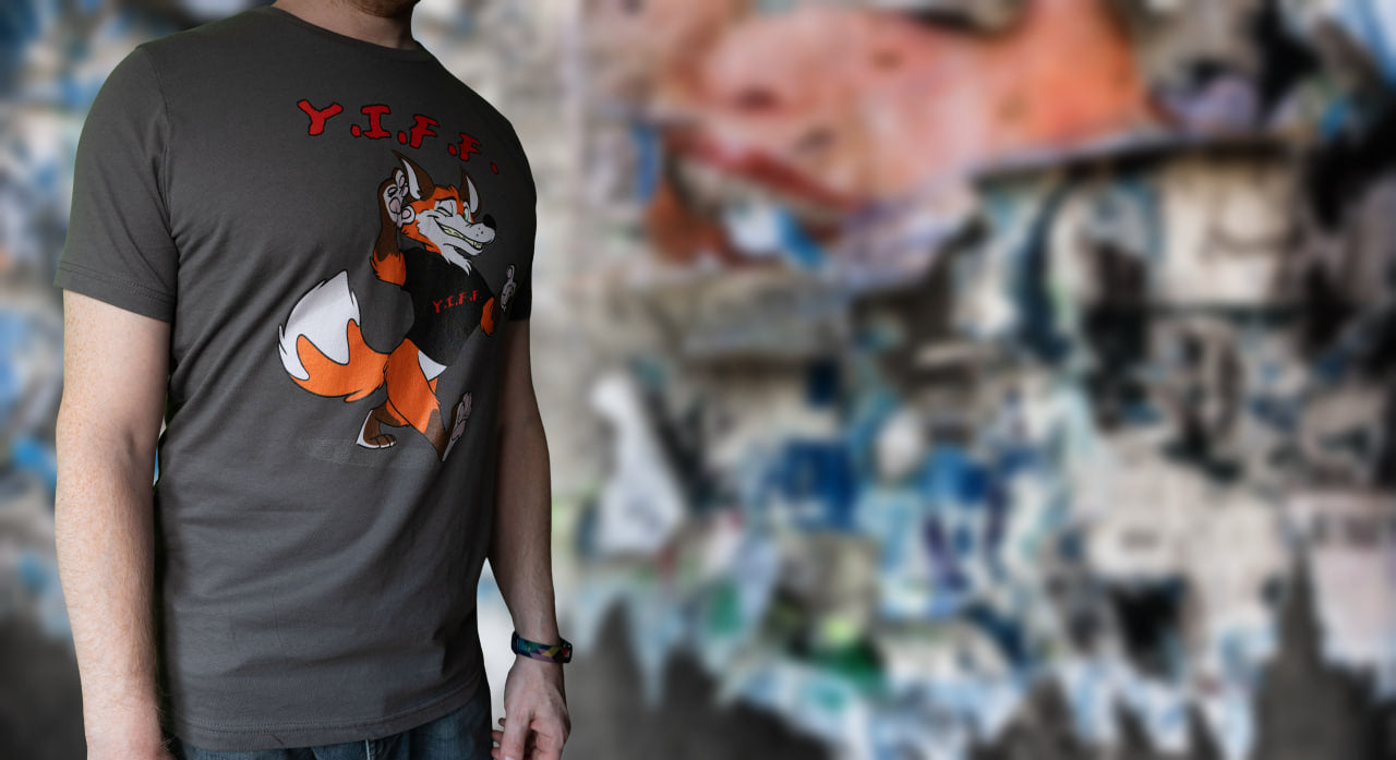 Y.I.F.F. Retro Fox Tee